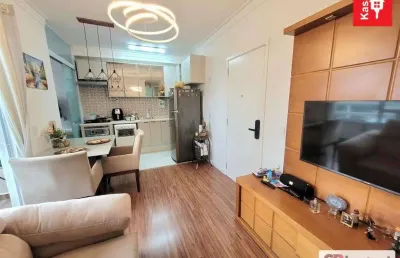 Apartamento com 2 quartos à venda na rua doutor amâncio de carvalho, 437, baeta neves, são bernardo do campo por r$ 420.000