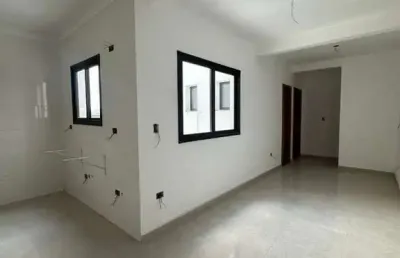Cobertura com 2 quartos à venda na rua itacolomi, 220, vila curuçá, santo andré por r$ 424.000