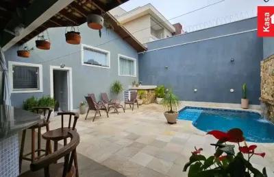 Casa com 3 quartos à venda na rua dos sabiás, 56, parque dos pássaros, são bernardo do campo por r$ 2.700.000