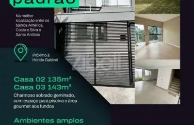 Sobrado no costa e silva com 3 quartos para venda, 143 m²