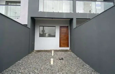 Sobrado geminado no boehmerwald com 2 quartos para venda, 61 m²