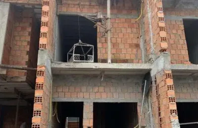 Sobrado geminado no aventureiro com 2 quartos para venda, 72 m²