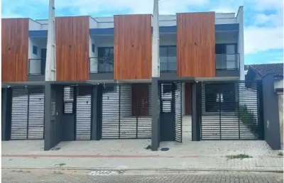 Sobrado geminado no iririú com 3 quartos para locação, 104 m²