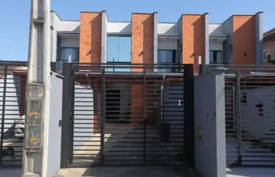Sobrado geminado no guanabara com 2 quartos para venda, 77 m²