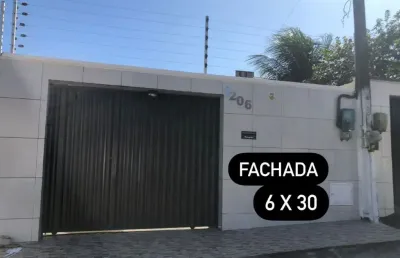 Excelente casa residencial a venda com 03 quartos em siqueira - fortaleza - ce