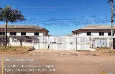 Oportunidade única em aguas lindas de goias - go | tipo: apartamento | negociação: venda online  | situação: imóvel