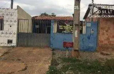Oportunidade única em cidade ocidental - go | tipo: casa | negociação: venda direta online  | situação: imóvel