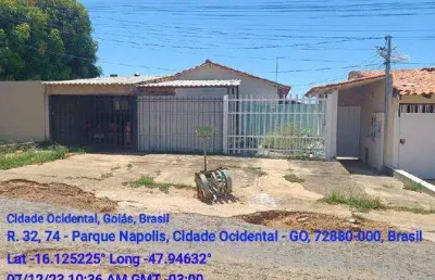 Oportunidade única em cidade ocidental - go | tipo: casa | negociação: venda online  | situação: imóvel
