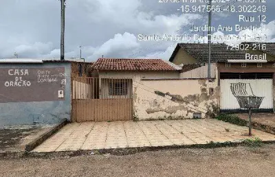 Oportunidade única em santo antonio do descoberto - go | tipo: casa | negociação: venda direta online  | situação: imóvel