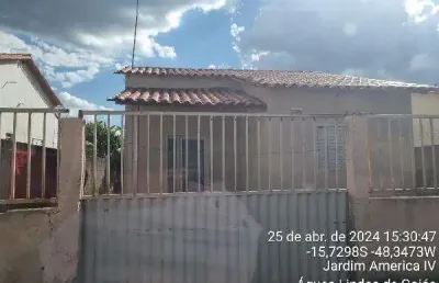 Oportunidade única em aguas lindas de goias - go | tipo: casa | negociação: venda online  | situação: imóvel