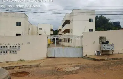 Oportunidade única em aguas lindas de goias - go | tipo: apartamento | negociação: venda online  | situação: imóvel