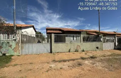 Oportunidade única em aguas lindas de goias - go | tipo: casa | negociação: venda direta online  | situação: imóvel