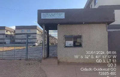 Oportunidade única em cidade ocidental - go | tipo: apartamento | negociação: venda direta online  | situação: imóvel