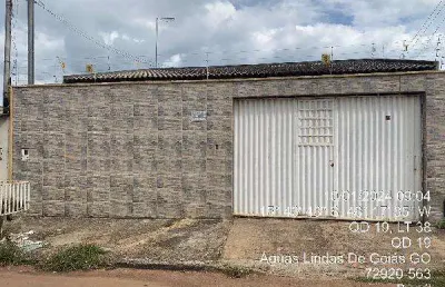 Oportunidade única em aguas lindas de goias - go | tipo: casa | negociação: venda direta online  | situação: imóvel