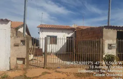 Oportunidade única em cidade ocidental - go | tipo: casa | negociação: venda online  | situação: imóvel