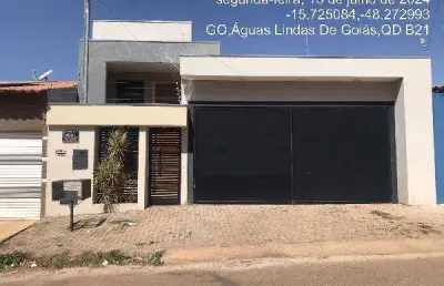 Oportunidade única em aguas lindas de goias - go | tipo: casa | negociação: venda direta online  | situação: imóvel