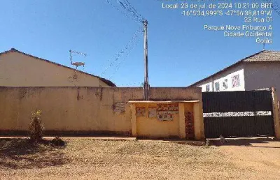Oportunidade única em cidade ocidental - go | tipo: casa | negociação: venda online  | situação: imóvel