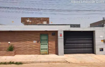 Oportunidade única em aguas lindas de goias - go | tipo: casa | negociação: venda online  | situação: imóvel