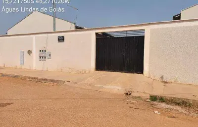 Oportunidade única em aguas lindas de goias - go | tipo: casa | negociação: venda online  | situação: imóvel