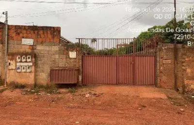 Oportunidade única em aguas lindas de goias - go | tipo: casa | negociação: venda online  | situação: imóvel