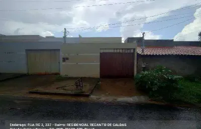 Oportunidade única em caldas novas - go | tipo: casa | negociação: venda direta online  | situação: imóvel