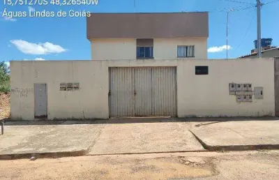 Oportunidade única em aguas lindas de goias - go | tipo: apartamento | negociação: venda online  | situação: imóvel