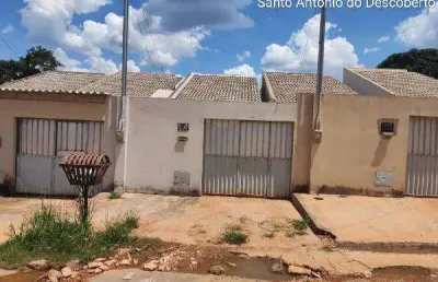 Oportunidade única em santo antonio do descoberto - go | tipo: casa | negociação: venda direta online  | situação: imóvel