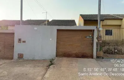 Oportunidade única em santo antonio do descoberto - go | tipo: casa | negociação: venda direta online  | situação: imóvel