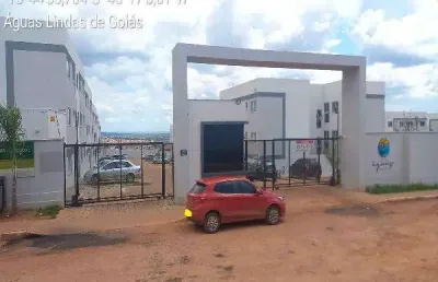 Oportunidade única em aguas lindas de goias - go | tipo: apartamento | negociação: venda online  | situação: imóvel