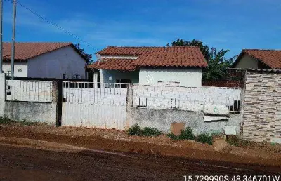 Oportunidade única em aguas lindas de goias - go | tipo: casa | negociação: venda online  | situação: imóvel