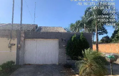 Oportunidade única em luziania - go | tipo: casa | negociação: licitação aberta  | situação: imóvel