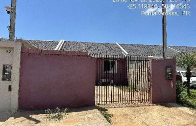 Oportunidade única em ponta grossa - pr | tipo: casa | negociação: licitação aberta  | situação: imóvel
