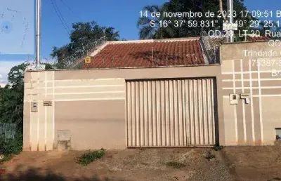 Oportunidade única em trindade - go | tipo: casa | negociação: leilão  | situação: imóvel