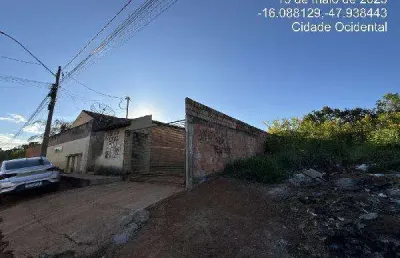 Oportunidade única em cidade ocidental - go | tipo: casa | negociação: leilão  | situação: imóvel