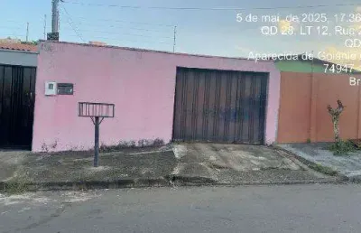 Oportunidade única em aparecida de goiania - go | tipo: casa | negociação: leilão  | situação: imóvel