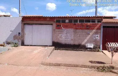 Oportunidade única em santo antonio do descoberto - go | tipo: casa | negociação: leilão  | situação: imóvel