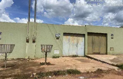 Oportunidade única em santo antonio do descoberto - go | tipo: casa | negociação: leilão  | situação: imóvel