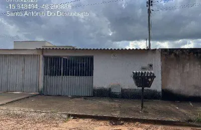 Oportunidade única em santo antonio do descoberto - go | tipo: casa | negociação: leilão  | situação: imóvel
