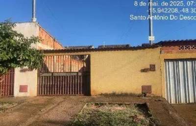 Oportunidade única em santo antonio do descoberto - go | tipo: casa | negociação: leilão  | situação: imóvel