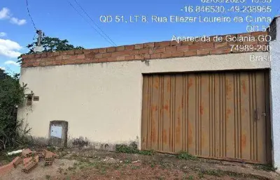 Oportunidade única em aparecida de goiania - go | tipo: casa | negociação: leilão  | situação: imóvel