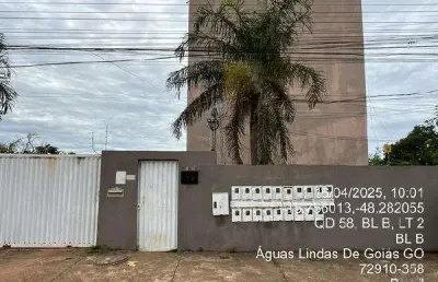 Oportunidade única em aguas lindas de goias - go | tipo: apartamento | negociação: leilão  | situação: imóvel
