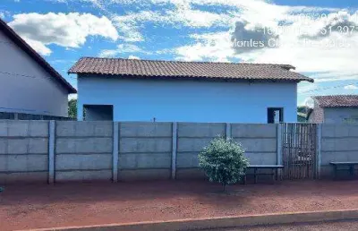 Oportunidade única em montes claros de goias - go | tipo: casa | negociação: leilão  | situação: imóvel