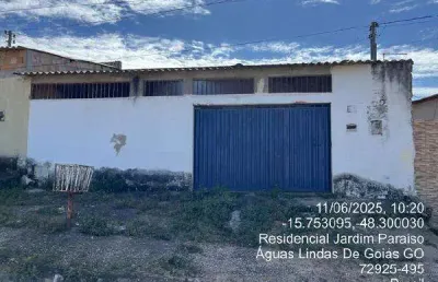 Oportunidade única em aguas lindas de goias - go | tipo: casa | negociação: leilão  | situação: imóvel