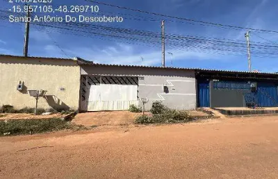 Oportunidade única em santo antonio do descoberto - go | tipo: casa | negociação: leilão  | situação: imóvel
