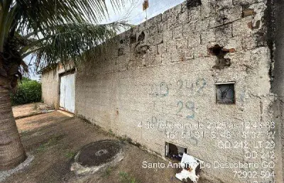 Oportunidade única em santo antonio do descoberto - go | tipo: casa | negociação: leilão  | situação: imóvel