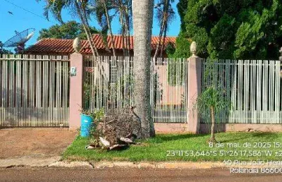 Oportunidade única em rolandia - pr | tipo: casa | negociação: leilão  | situação: imóvel