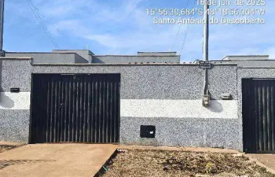 Oportunidade única em santo antonio do descoberto - go | tipo: casa | negociação: leilão  | situação: imóvel