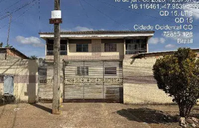 Oportunidade única em cidade ocidental - go | tipo: apartamento | negociação: leilão  | situação: imóvel