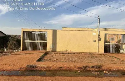 Oportunidade única em santo antonio do descoberto - go | tipo: casa | negociação: leilão  | situação: imóvel