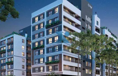 Apartamento com 2 dormitórios à venda, 57 m² por r$ 531.900,00 - novo mundo - curitiba/pr